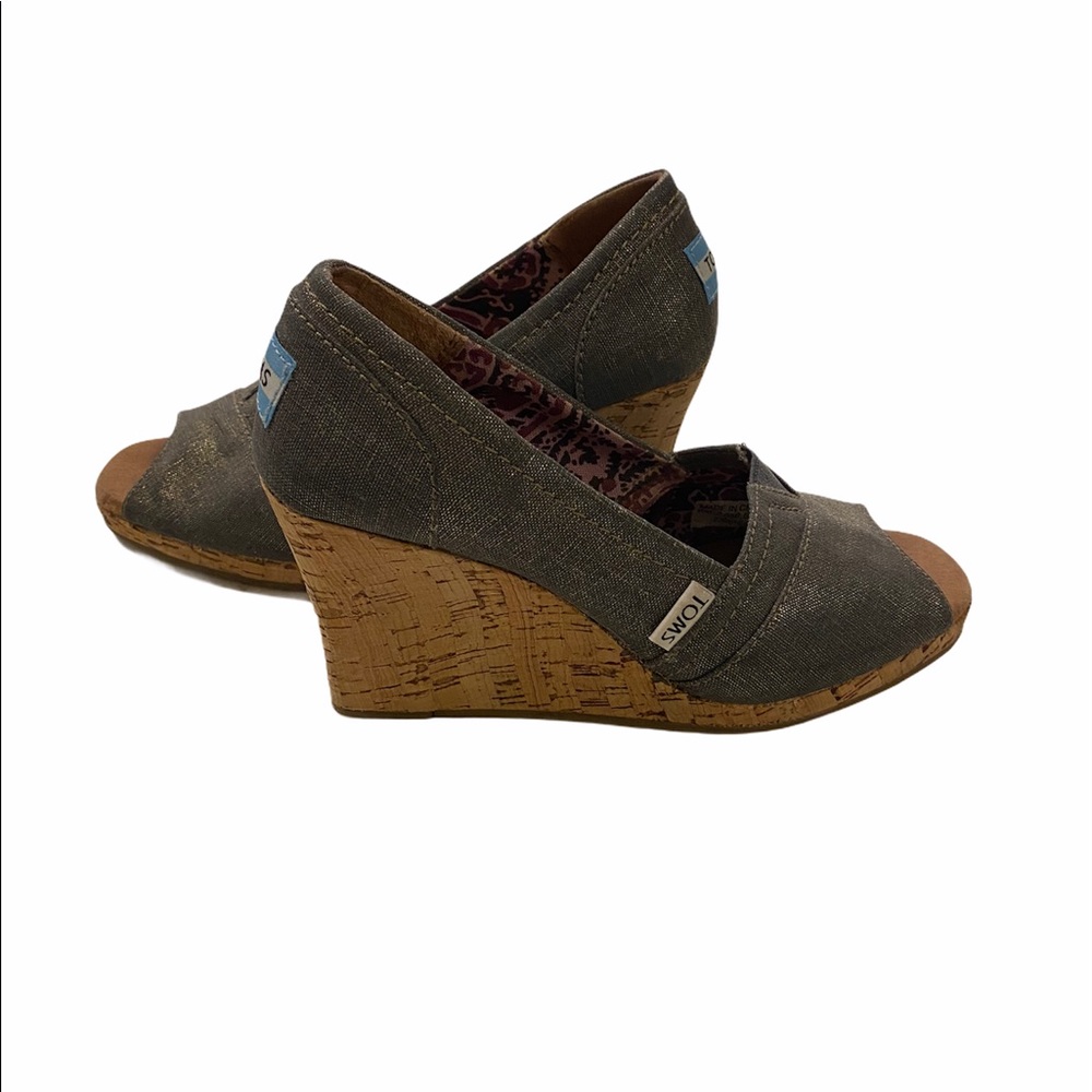Toms wedge heels